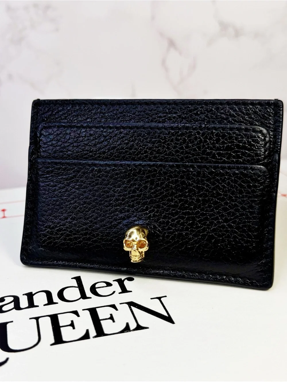 Alexander McQueen | Accessories | Alexander Mcqueen Black Leather